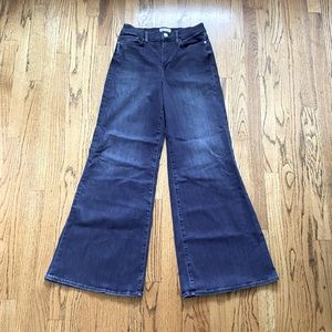 Frame Le Palazzo High Rise Wide Leg Jeans 29